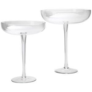 TAÇA VIDRO EMA 35CM. (ALT.42CM.)