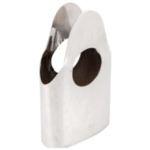 PORTA ADOÇANTE LÍQUIDO GRANDE PRATA