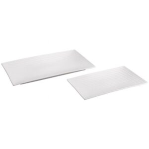 TRAV CANELADA PORC RET MED 40X25CM