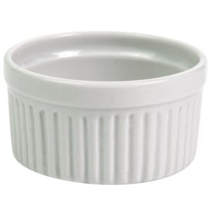 CANELADO - CUMBUCA MAIOR BRANCA (10CM.)