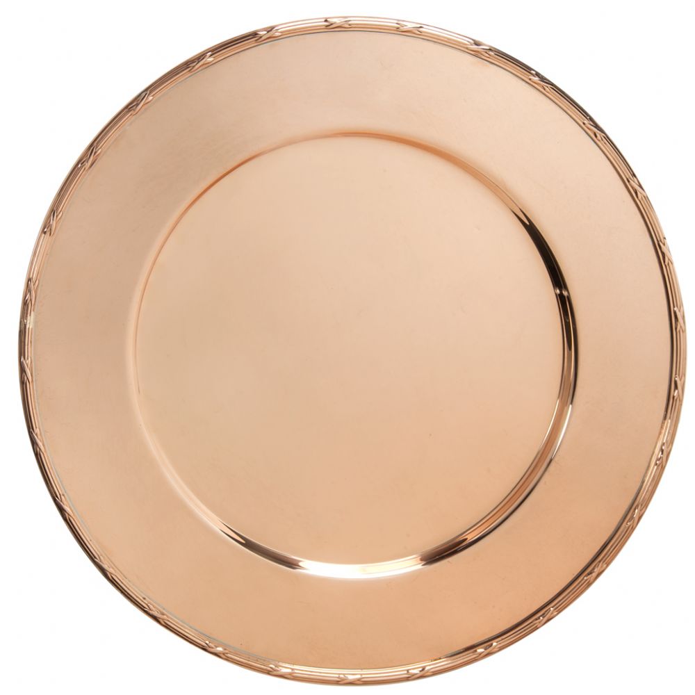 SOUS-PLAT COBRE CROISÉ 32CM