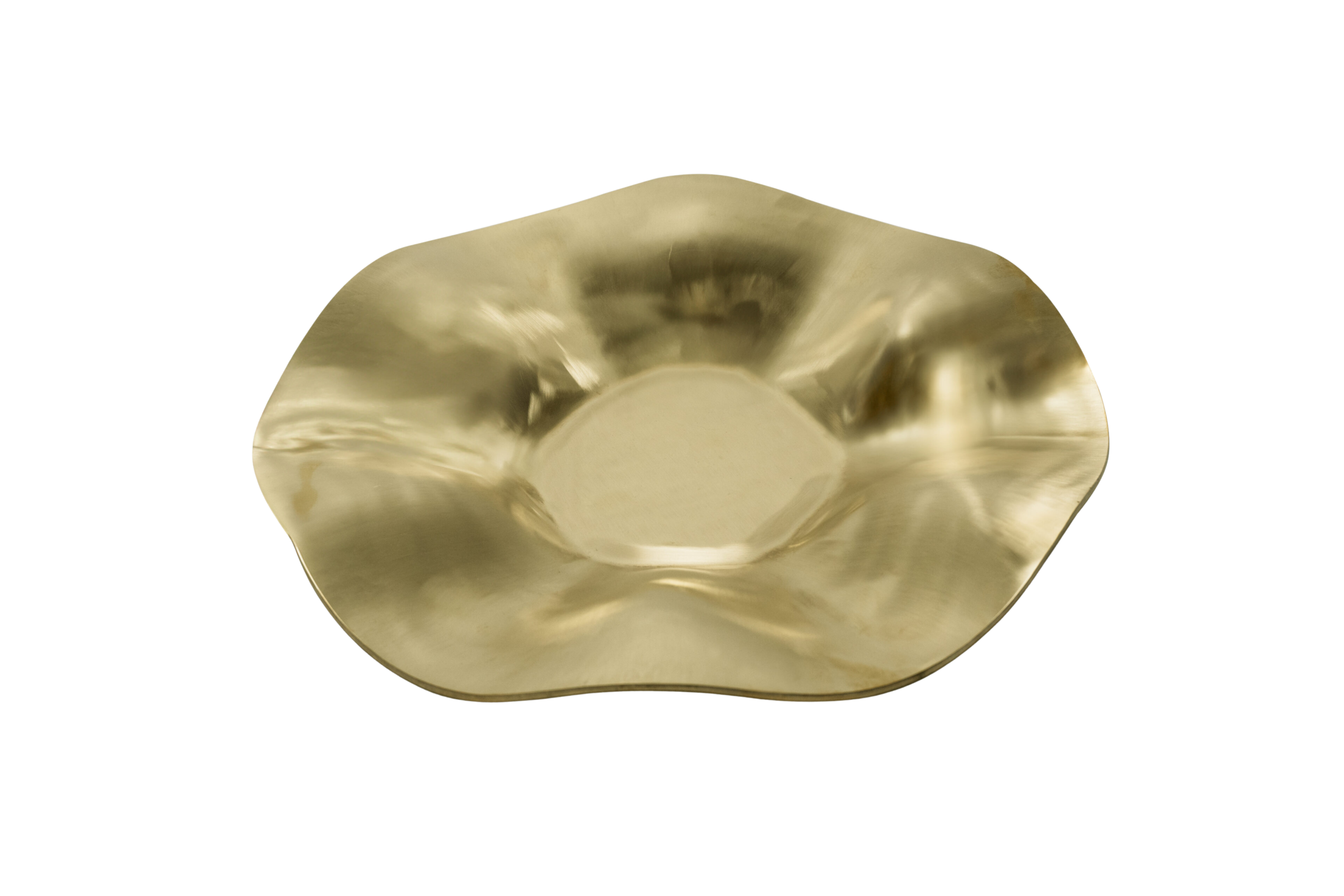 FLOR - SALADEIRA DOURADA FOSCA G D55CM