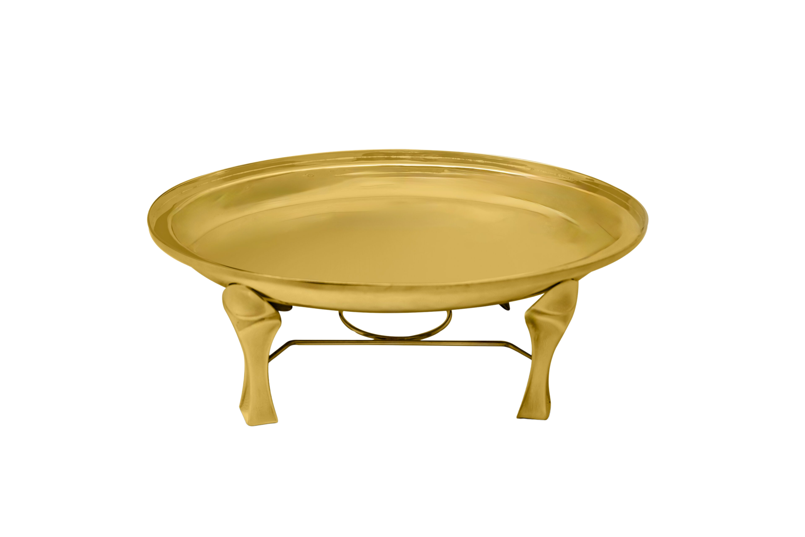 RÉCH DOURADO BANHO-MARIA OVAL M 50X36CM