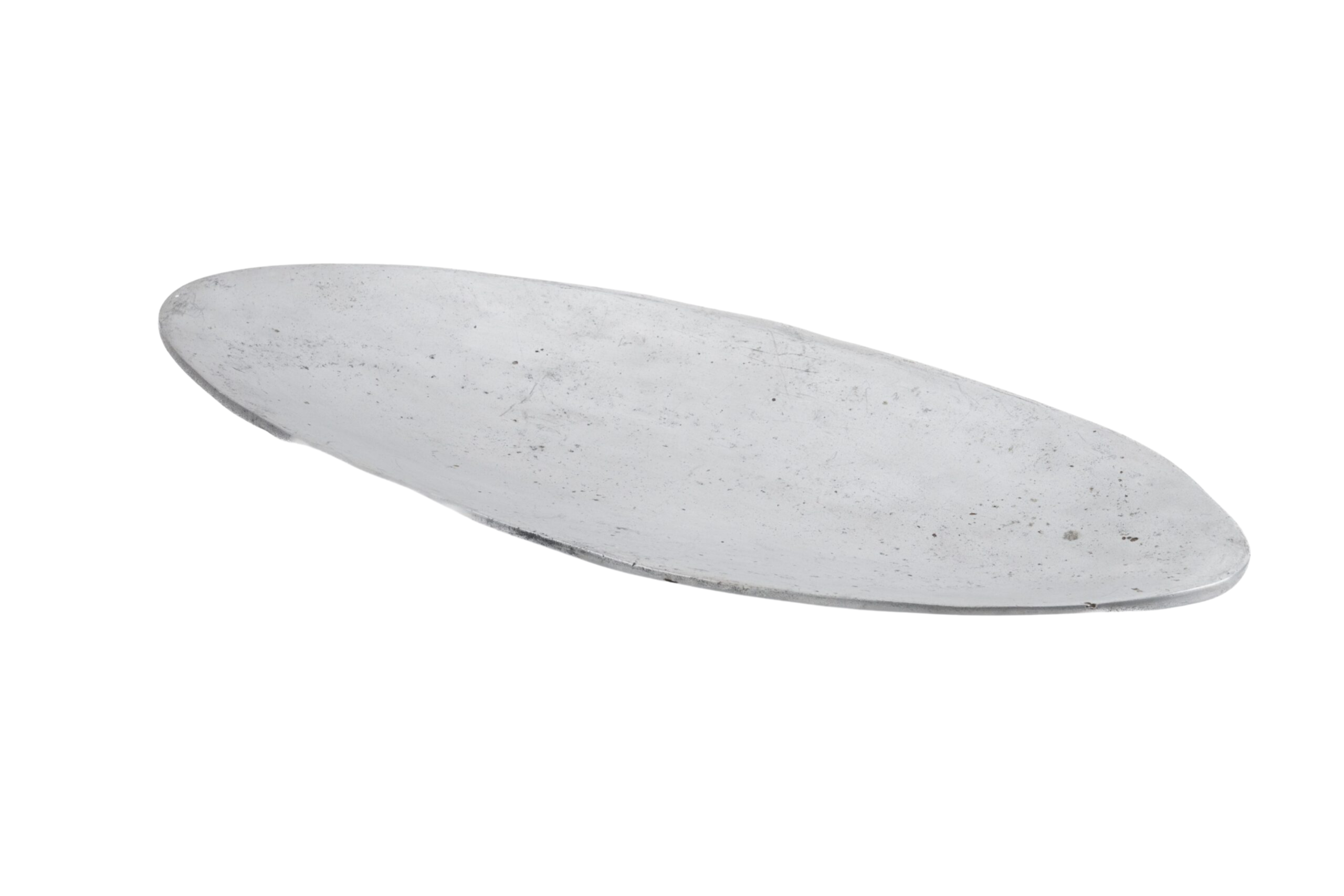 TRAVESSA ALUMÍNIO OVAL ESTREITA 68 CM.