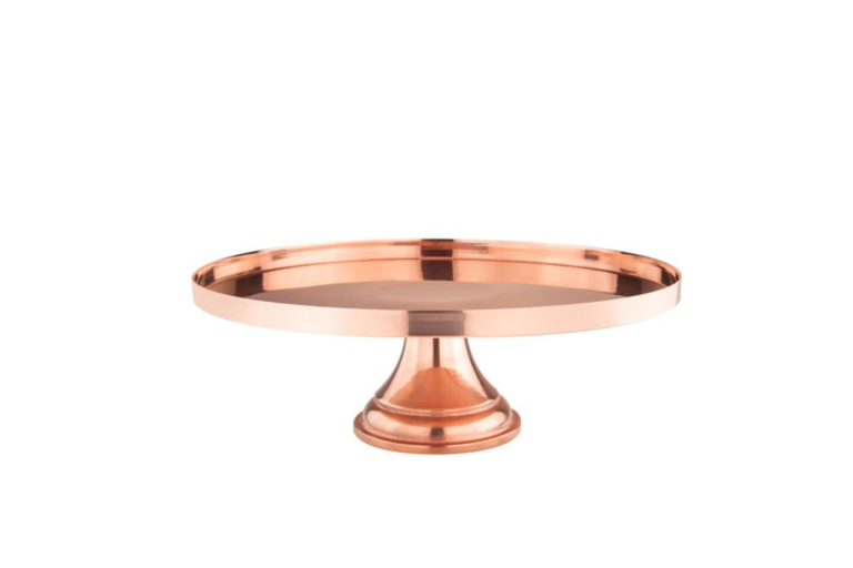 PRATO BOLO COBRE REDONDO 40CM H14