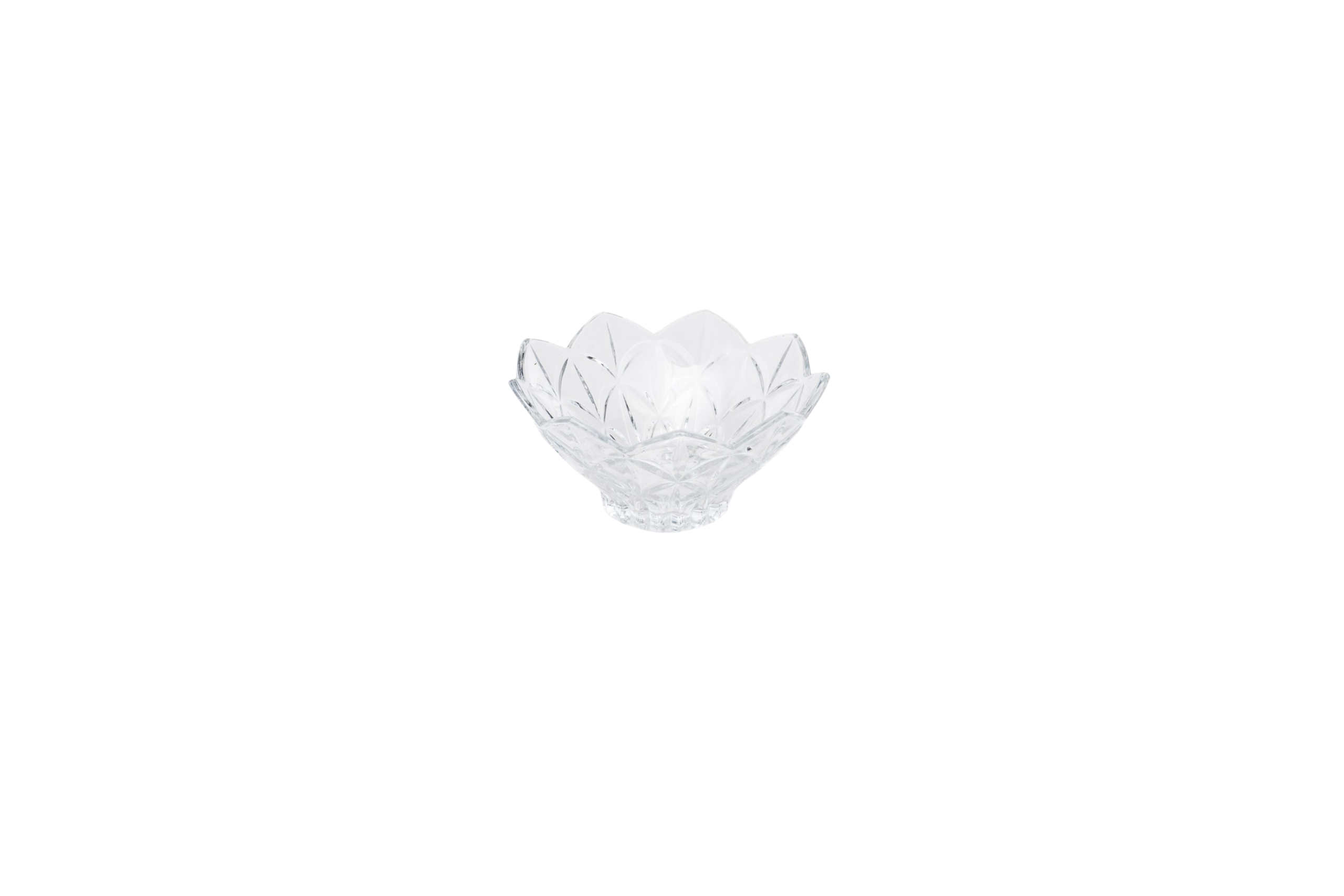 7 MINI SALADEIRA CRISTAL ESTRELA