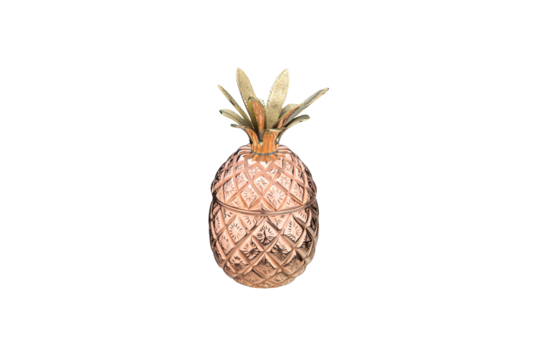 ABACAXI COBRE MINI  B 9 H 15CM