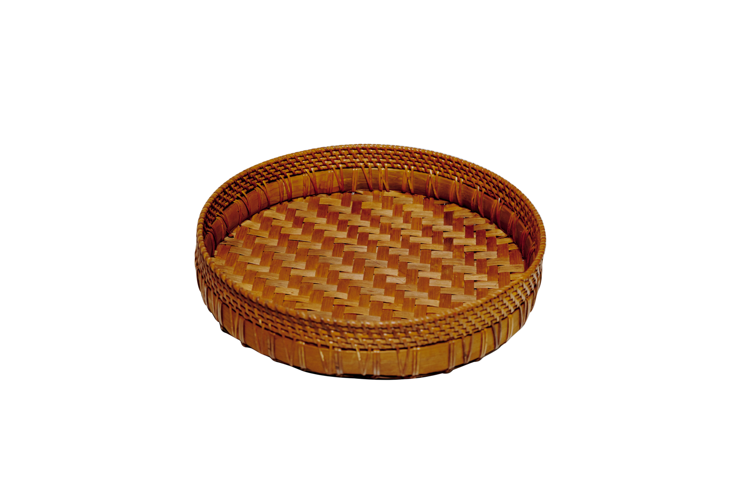BANDEJA REDONDA RATTAN MED. D30CM H7CM