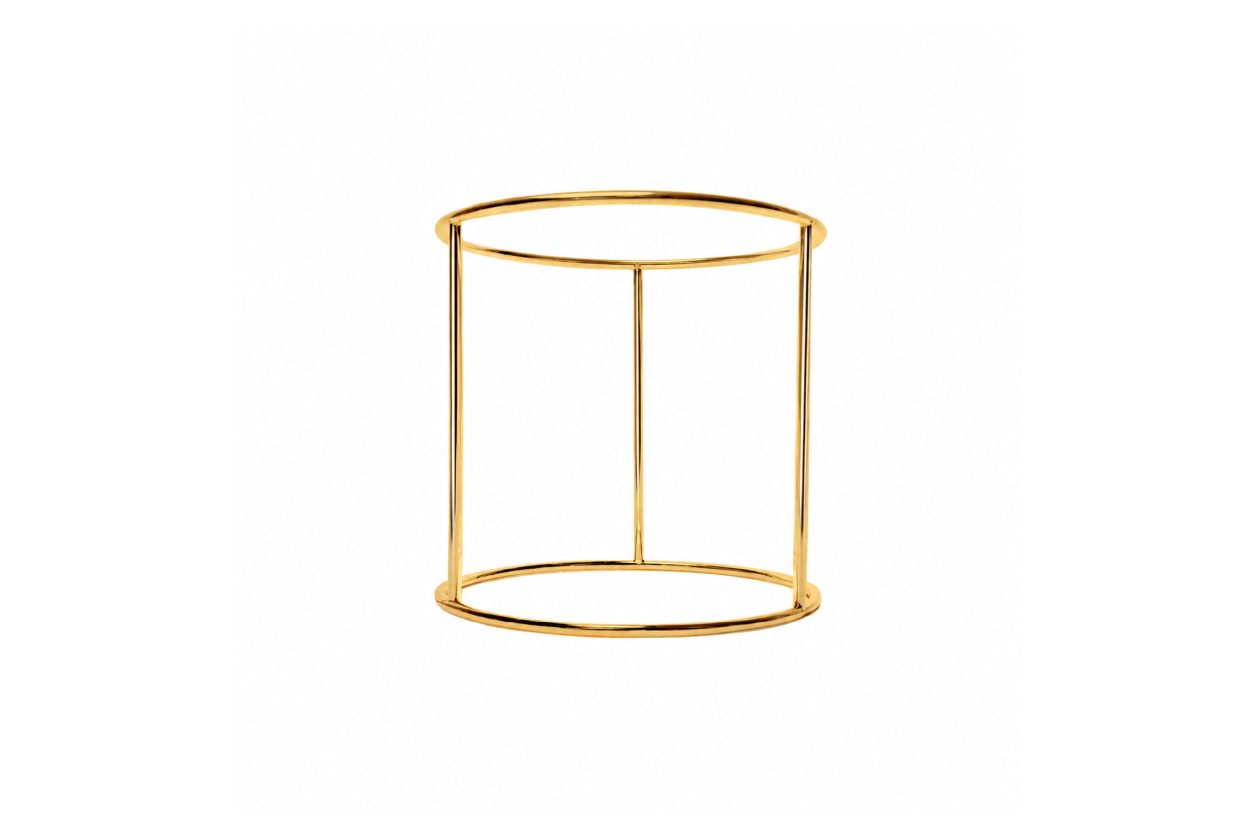 IPIOCA - SUPORTE DOURADO D20CM H20CM