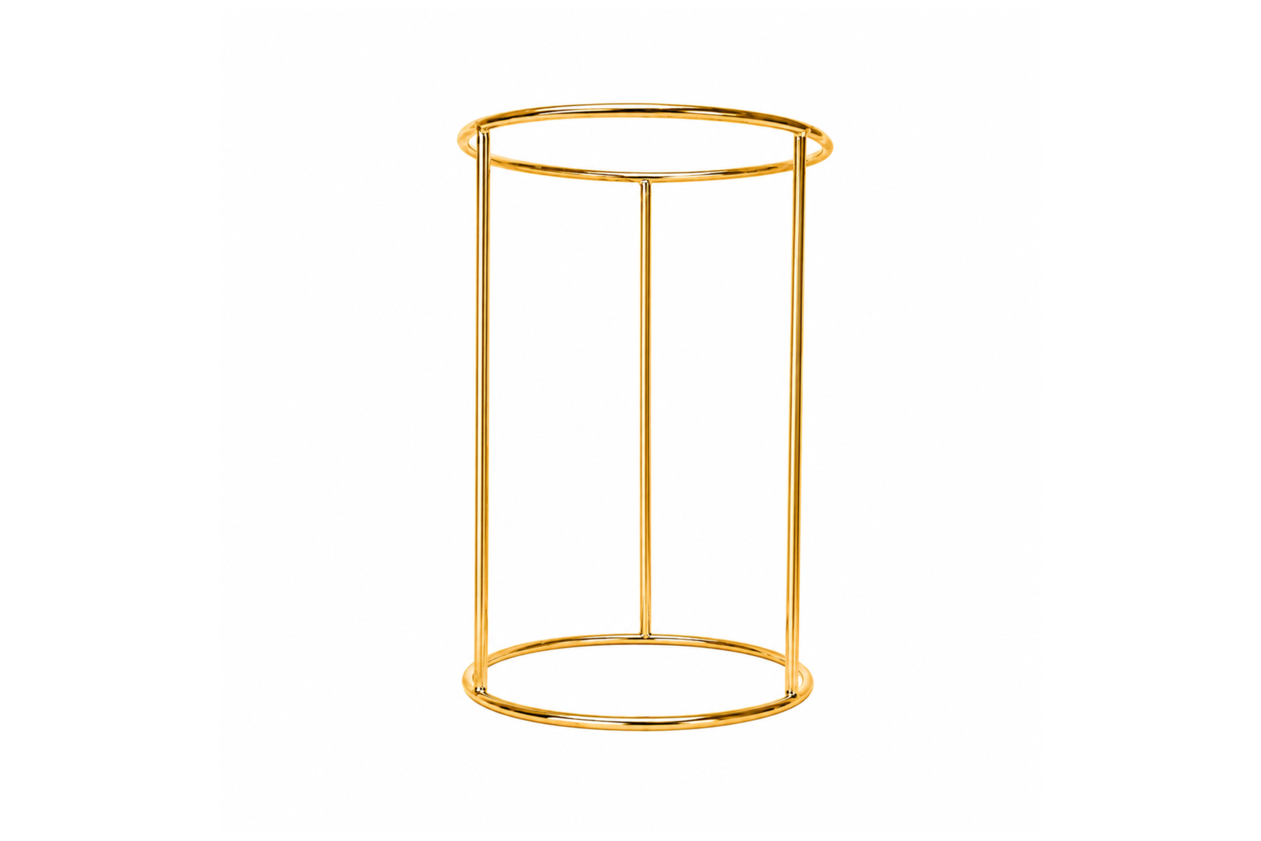IPIOCA - SUPORTE DOURADO D20CM H30CM