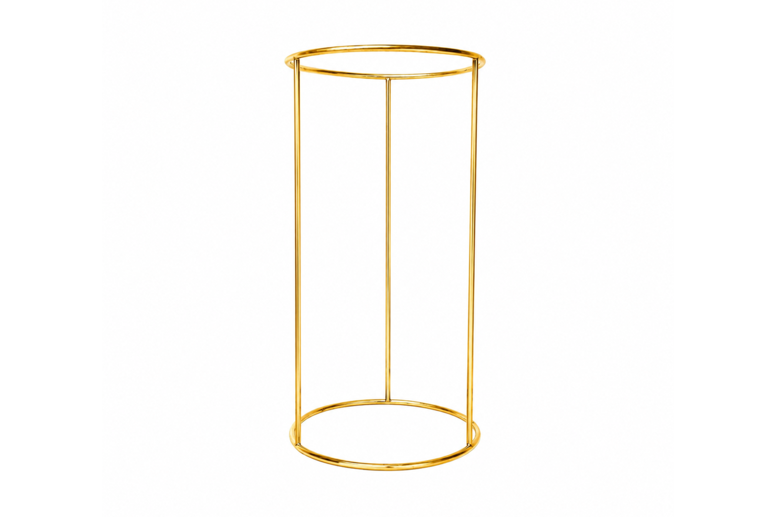 IPIOCA - SUPORTE DOURADO D20CM H40CM