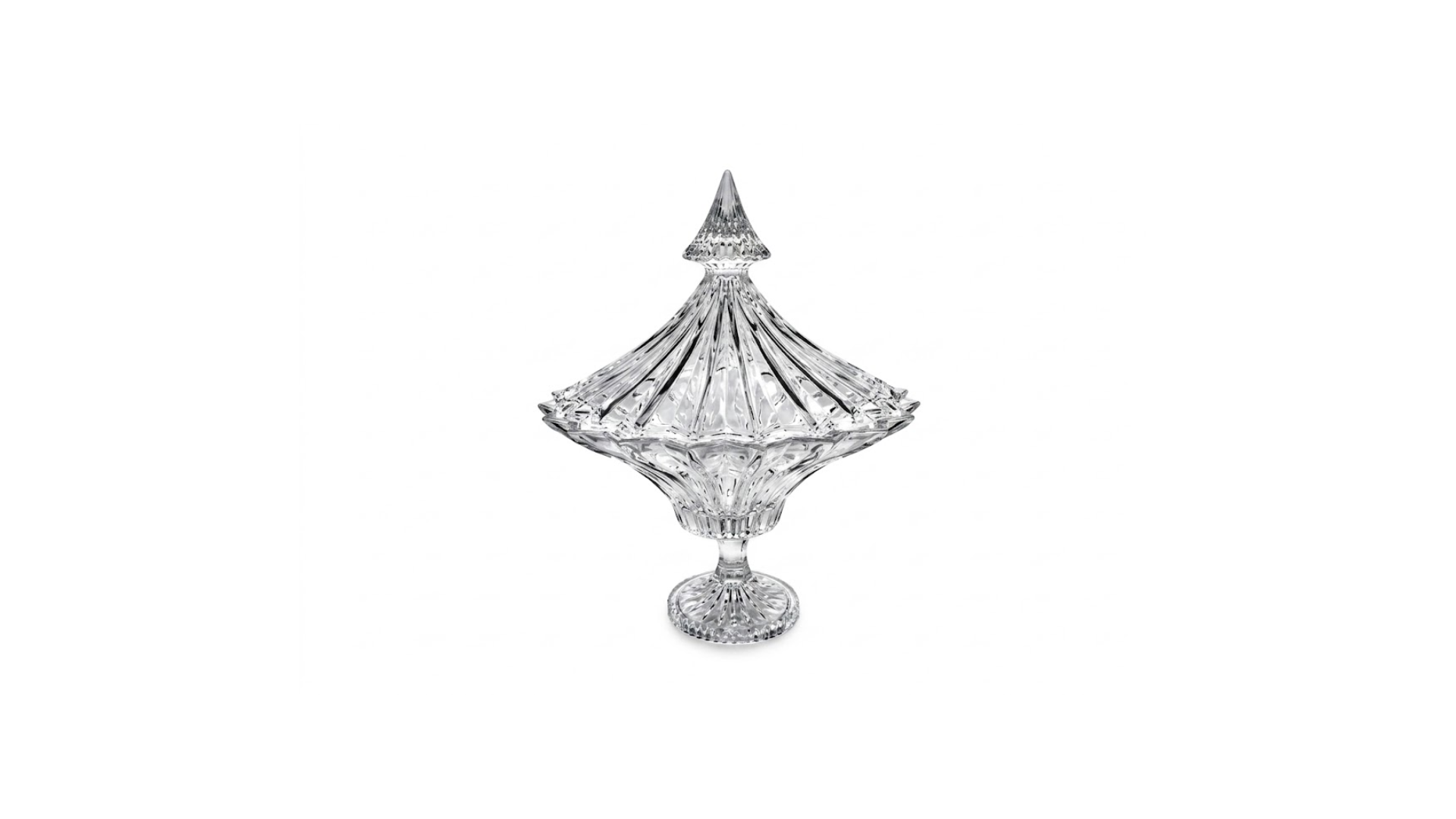 BOMBONIERE CRISTAL DIAMANTE C/ PÉ