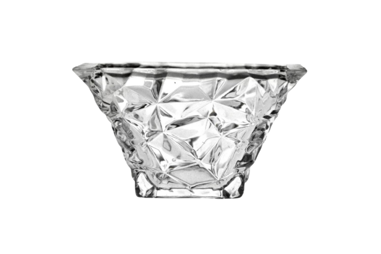 BOMBONIERE CRISTAL MINI QUADRADA S/ PÉ