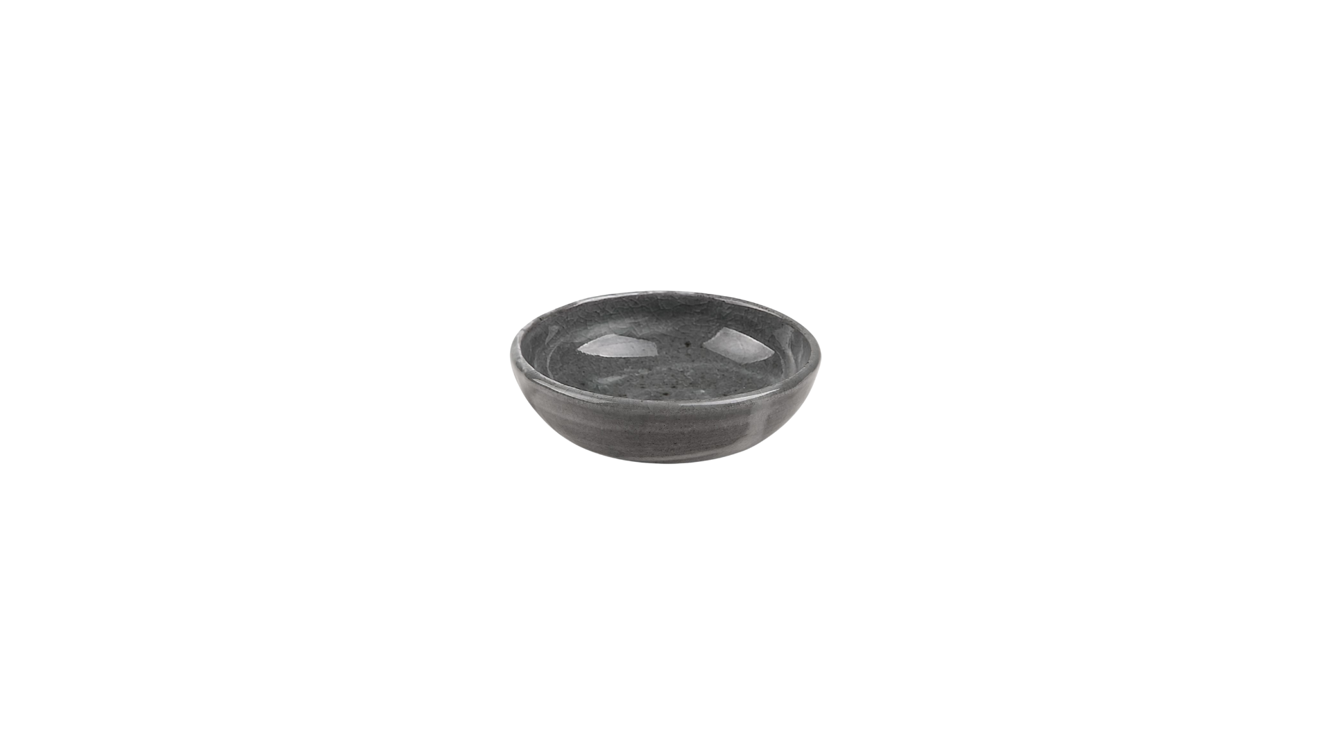 BOWL ORGANICO CERAMICA GRAFITE 9 X 3,5 CM