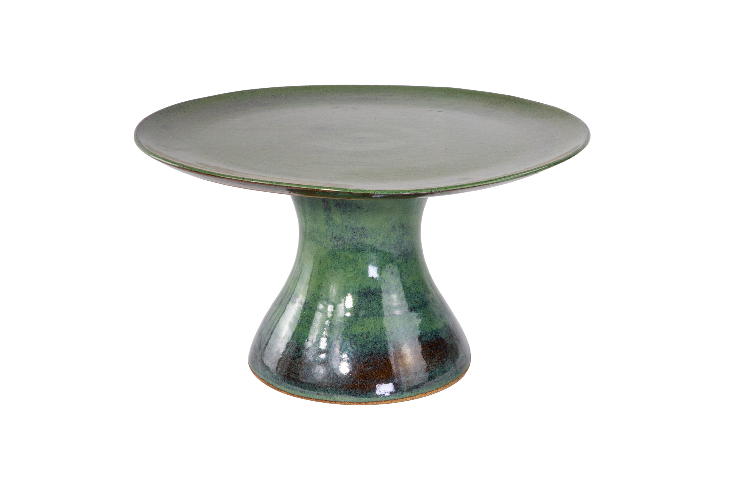 CERÂMICA JADE - PRATO BOLO D35CM H20CM