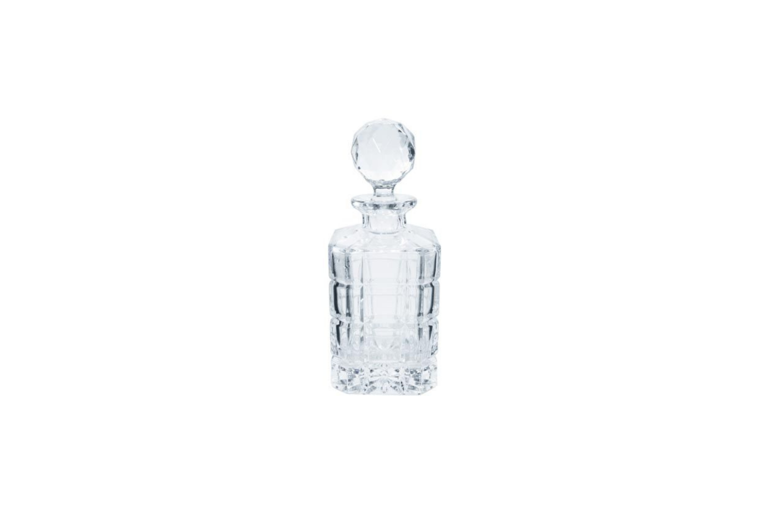 GARRAFA CRISTAL C/ TAMPA GOLD