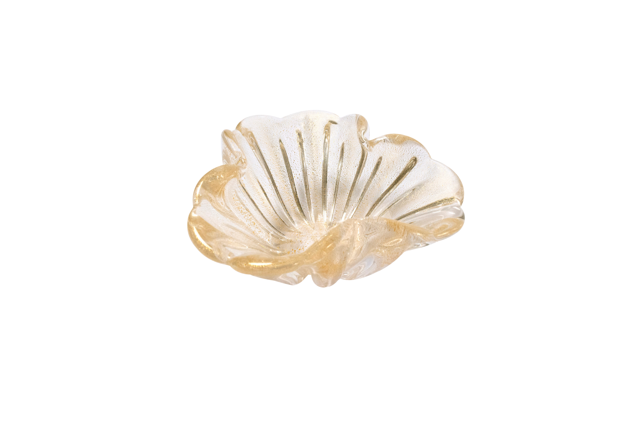 MURANO - BOWL MOLHO FLOR MINI 17CM H7CM