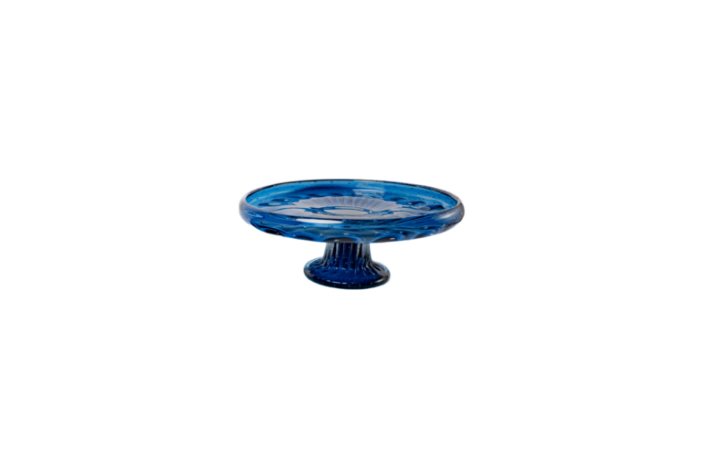 MURANO - PRATO BOLO AZUL G 45CM H17CM