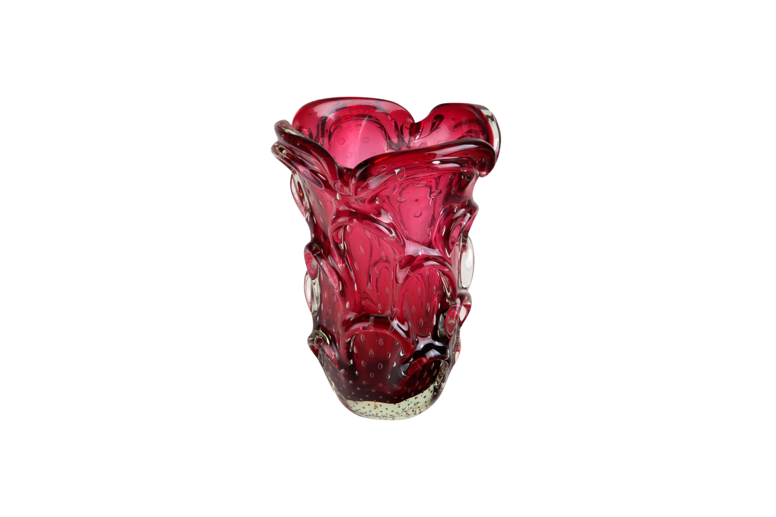 VASO MURANO VERMELHO